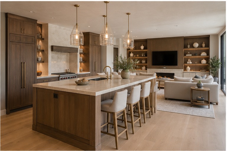 Developer Model Home Cabinet Package