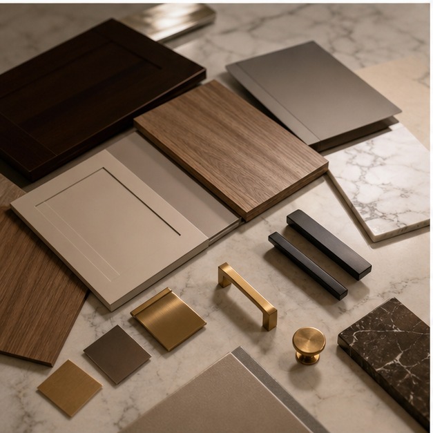 Material Selection: Finish, Board, Hardware And Stone