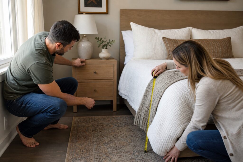 How to Choose the Right Nightstand Height and Size