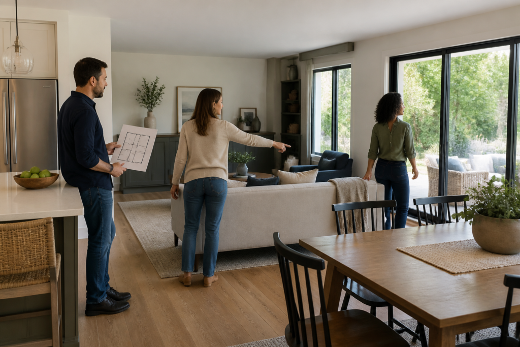 How to Choose Living Room Furniture for an Open Floor Plan