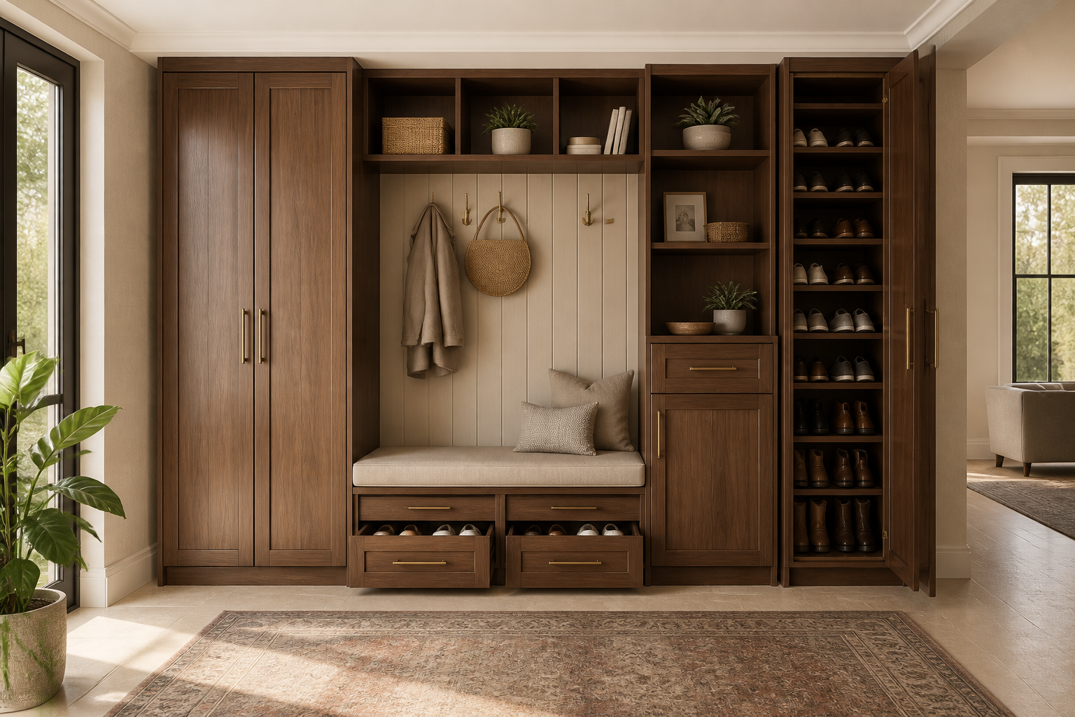 Bench and mudroom project placeholder